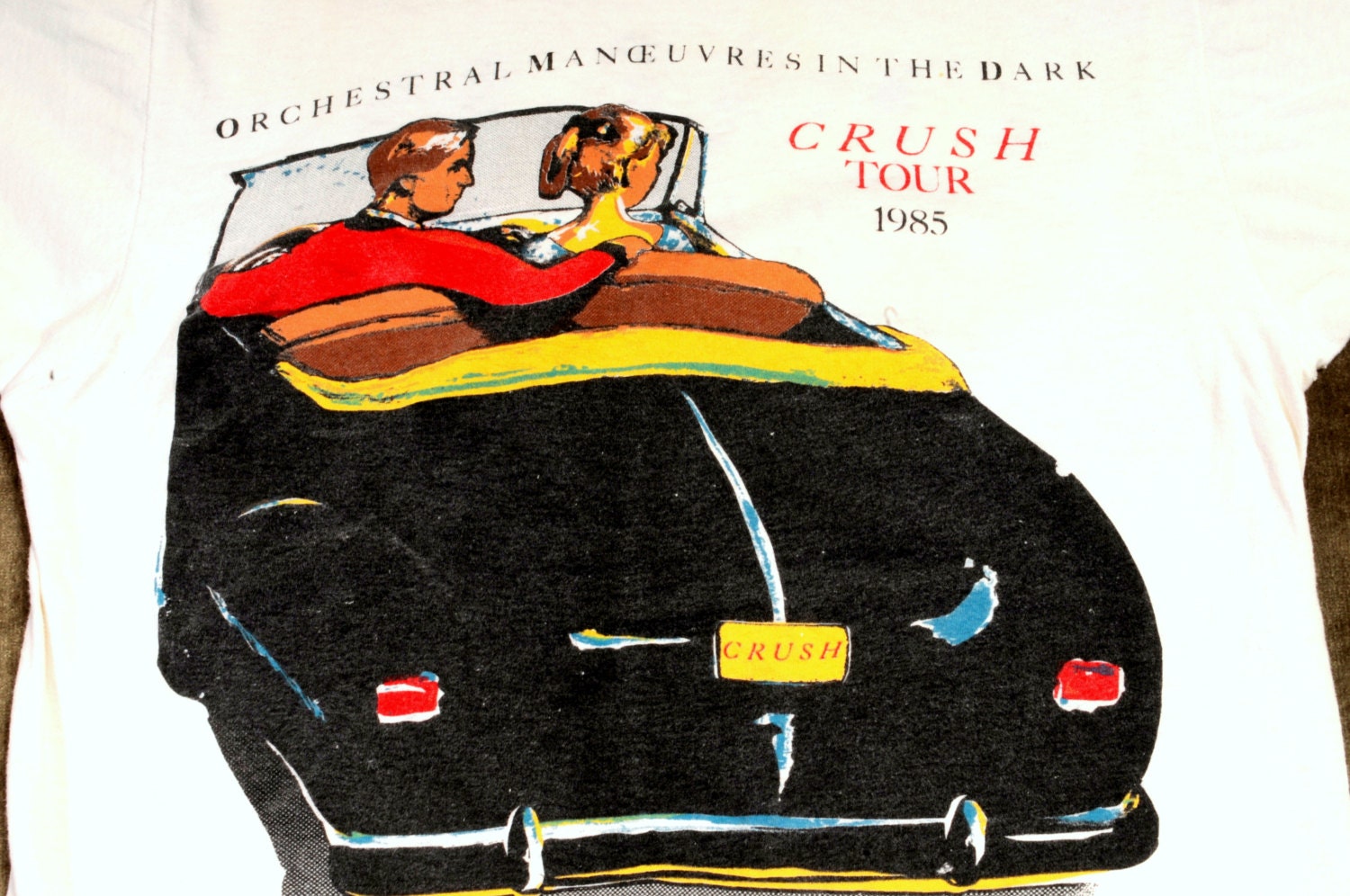 Orchestral Manoeuvres In The Dark "Crush" Tour T-Shirt 1985