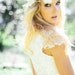 Stunning capped sleeve high neck Ivory lace and silk wedding dress