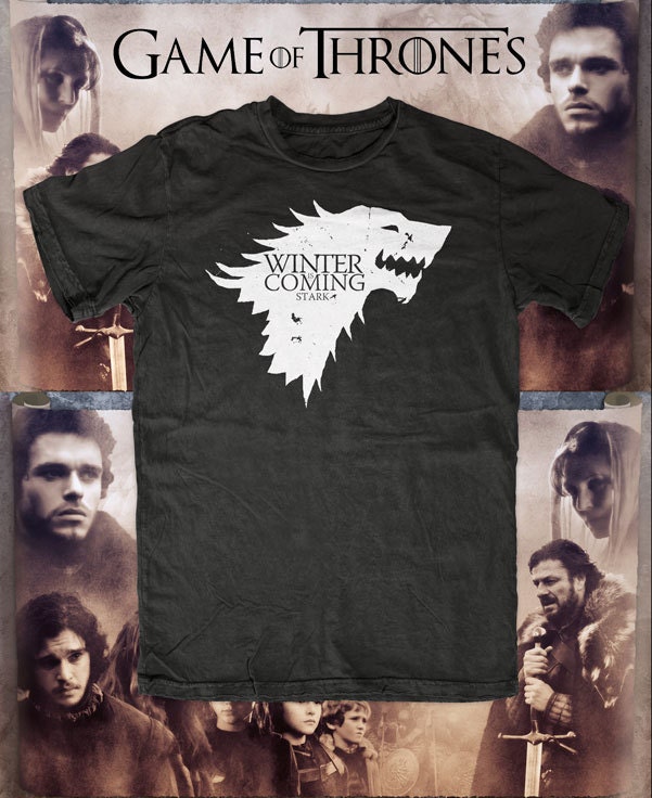 Game of Thrones t-shirt, american apparel Also available on crewnecks and hoodies