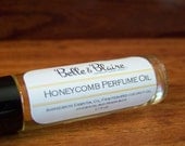 Vegan - Honeycomb Perfume Oil- Citrus, Honey, Orange Blossom- Roll On Perfume