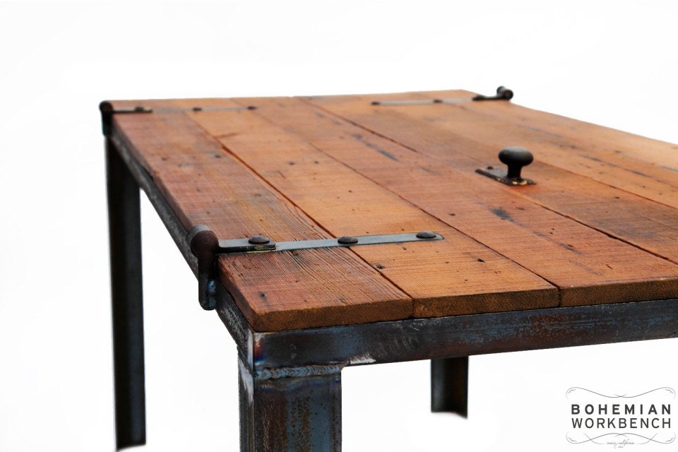 Old Barn Door DESK / TABLE - Reclaimed Materials