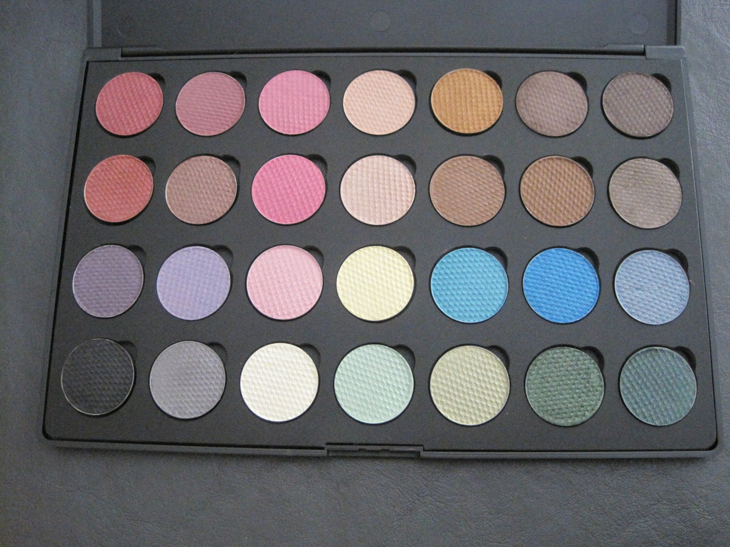 SALE - 28 colors 1 price - PRESSED Eye Shadow, Blush, Lip Stain - Paraben and Talc FREE