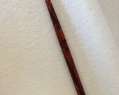Weaving - Small Pick Up Stick / Pick Up Needle made from Nicaraguan Rosewood by Magical Moons