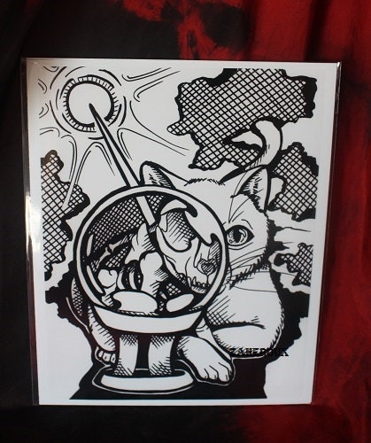 PRINT The Magician Animalis Os Fortuna Tarot Animal Art