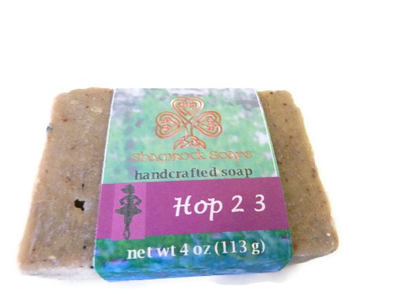 Irish Dance Gift - Hop 2 3 Soap with lavender and home grown hops