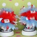 FuNkY Monkey Boutique Shoe Bows or Pigtail Bows