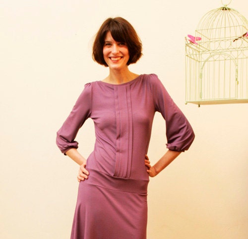 Dress "Melody", in lilac