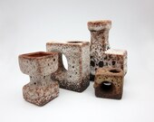 Instant collection - set of 4 Vest Keramiek vase / Gouda, Netherlands