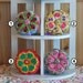 Unique Fun Small Chunky Embroidered Appliqued Decorative and Useful Pincushions