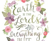 Psalm 24: 1