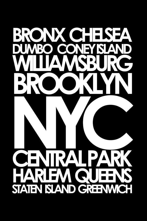 New York City NYC subway poster print, cheap art, custom design your own