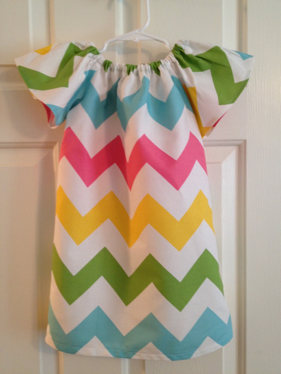 Pastel Peasant Dress