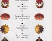 Book - Dough Folk Art: How to Make Beautiful and Lasting Things From Flour, Salt and Water