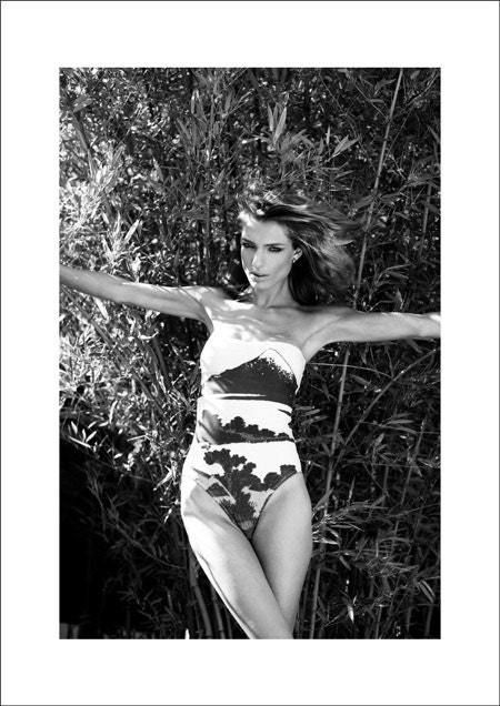 FREE SHIPPING WORLDWIDE Swimsuit One Piece Dawn at Isawa in the Kai province