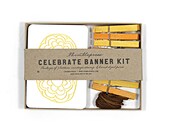 Celebrate - Letterpress DIY Banner Kit