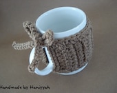 Mug cozy or mug warmer - handmade crochet - Stocking Stuffers