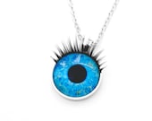 Add Lashes to Your Eye Necklace