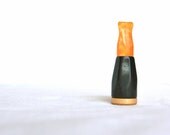 French Art Deco amber & ebony bakelite cigar holder French fashion smoking for her for him mens accessories womens accessories costumes