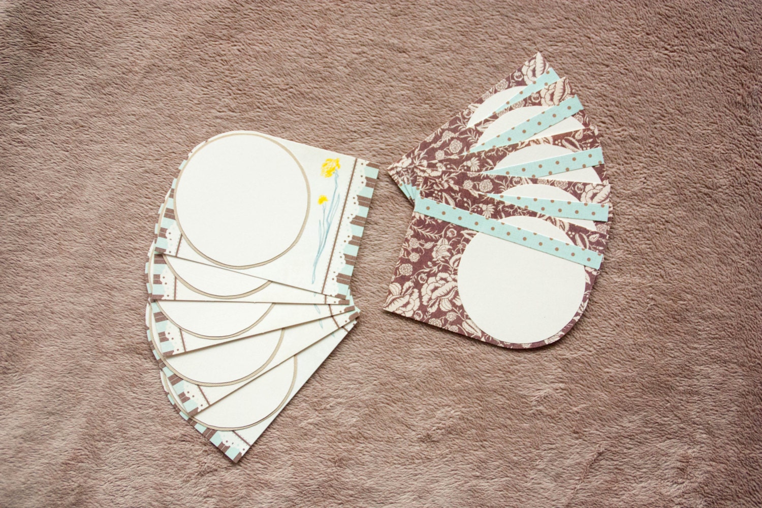 Flat Cards, Set of 10: Love Notes for home, Mixed Prints