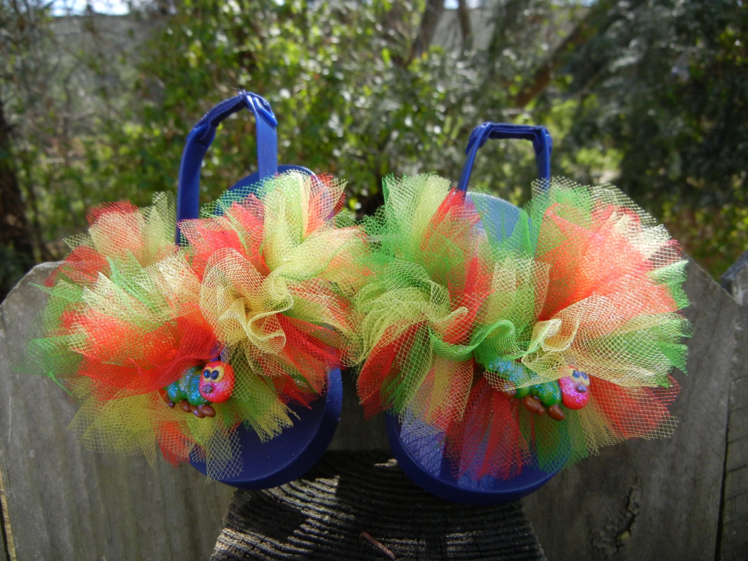 Toddler Size- Very Hungry Caterpillar Flip Flop