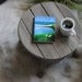 Reserved for Beth - Miniature Mug of Coffee for your Miniature Beach Scene or Wedding Cake Topper - by Landscapes In Miniature