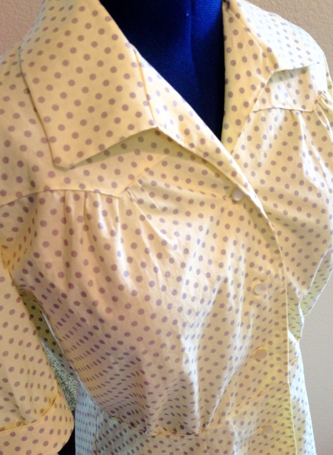 Marilyn Dress - custom handmade from 1940s vintage pattern