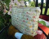 knitting Project Bag- Zippered XL-Large