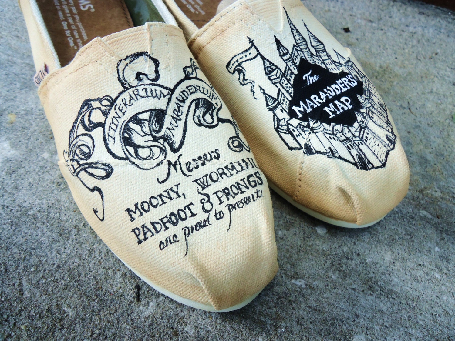 Custom TOMS -Marauder's Map