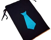 Turquoise Wedding - Groomsmen Gift Bag - Mens Turquoise Tie Il_170x135