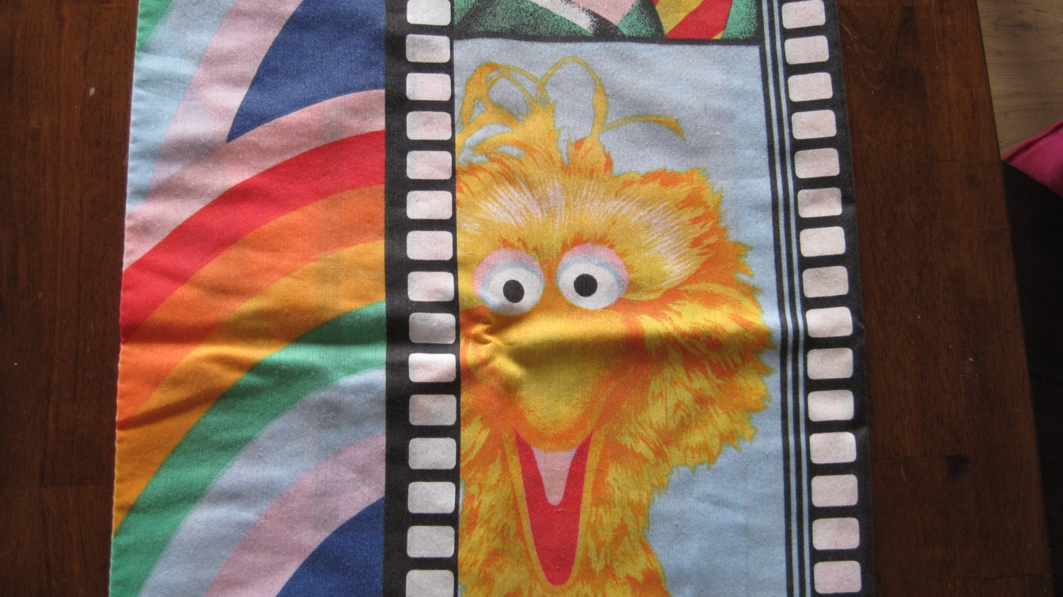 Vintage Sesame Street pillow case