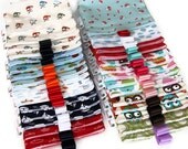 Reusable Snack Bags, Set of 30, Eco Friendly, Birthday Party Favors/Loot Bags, Assortment of Boys, Girls, Unisex Fabrics