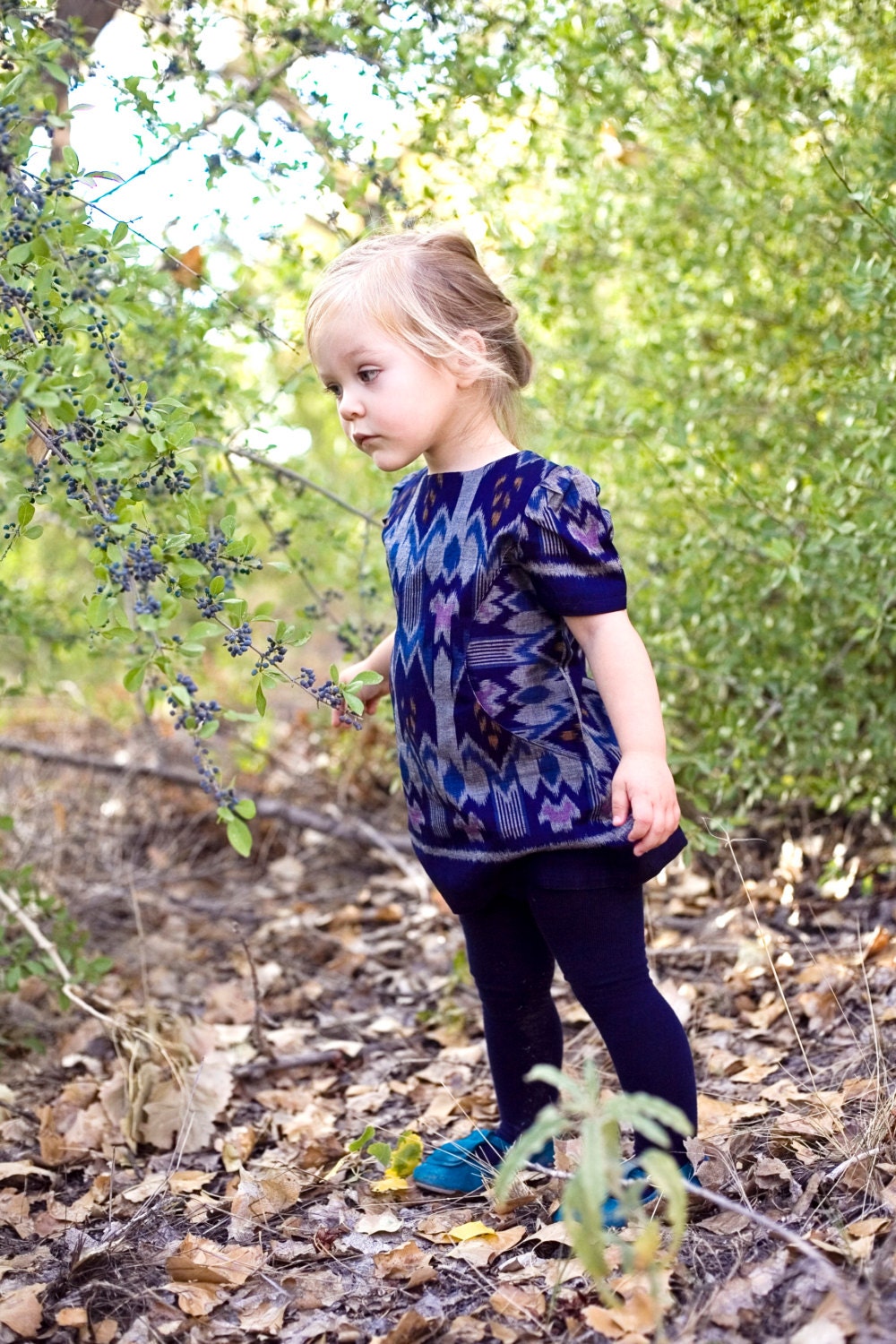 Handwoven Ikat Pocket Dress