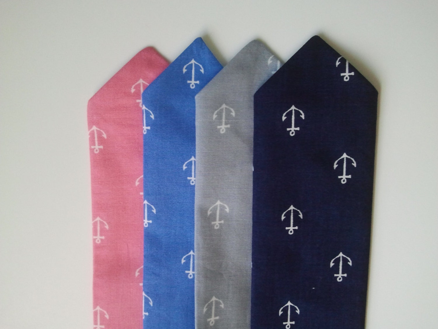 Summer tie anchor nautical blue navy grey pink photography prop baby boy toddler infant newborn outfit tie beach