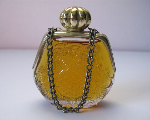 Vintage AVON PETITE PURSE Perfume Bottle with by rainbowrewind