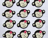 Fondant Cupcake Toppers - Mod Monkey