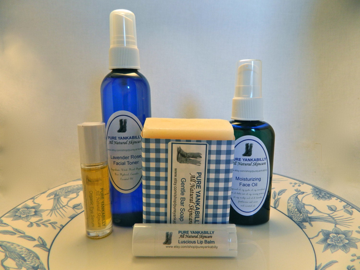 5 Piece LOVE YOUR FACE Kit - Anti Aging, Organic Face Care System That Helps Fight Acne