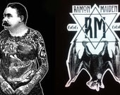 Tote bags (Tattooed Gent- Blaspheme Bat)