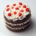 1:12 scale Triple Layer Chocolate Cream Cake.... Small Portions