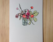 Bouquet Card