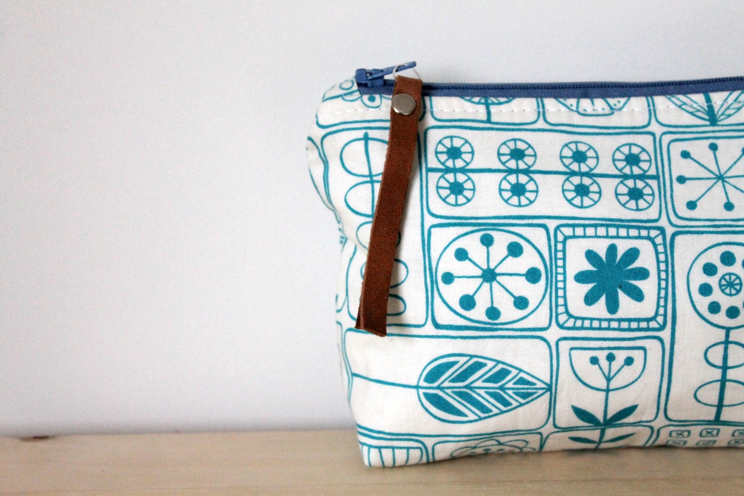 Cosmetic bag, make up bag, clutch, bridesmaid's gift