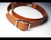 Extra wide shoulder strap - 1.5 in. London Tan Leather adjustable Shoulder Cross Body Messenger
