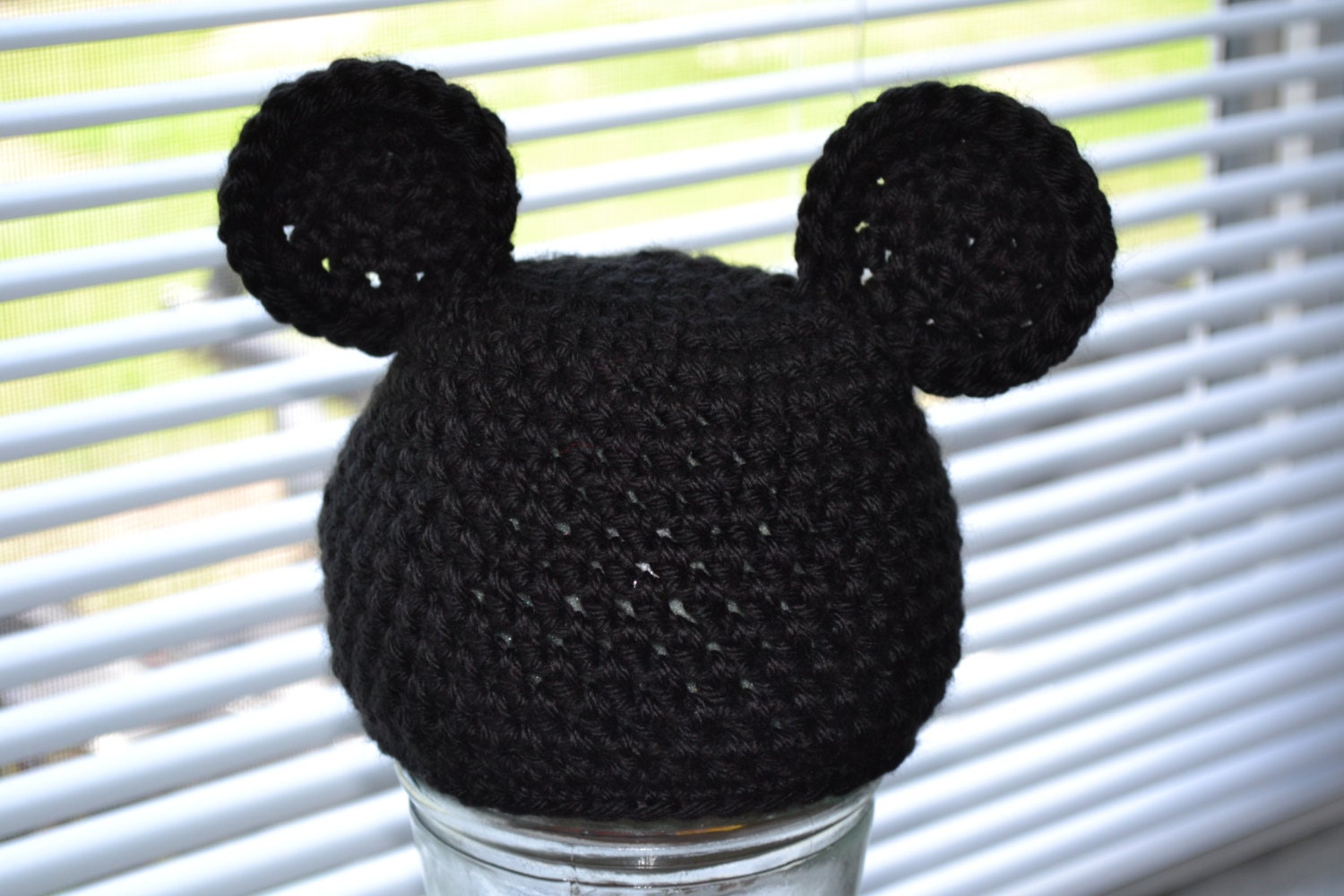 Crochet Mickey Mouse Hat