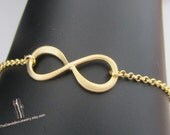 SALE, 10% OFF: Infinity bracelet in gold, infinity bracelet, wedding jewelry, bridesmaid