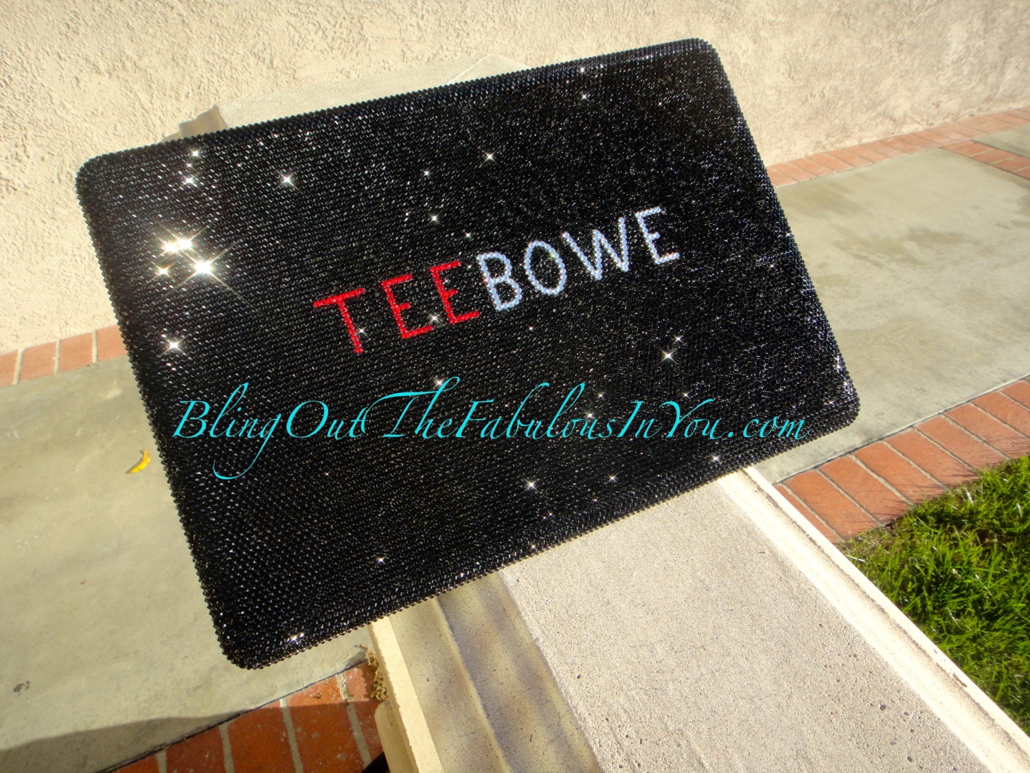 Swarovski 15" Macbook Pro Case. High Quality Cases by Crystal Fetish. Macbook Bling Cases