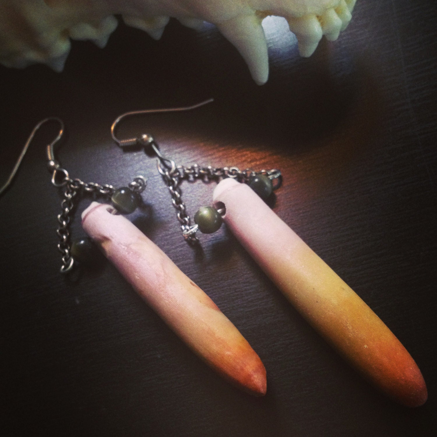 Sea Urchin Spine & Tiger Eye.