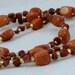 Red Jasper Stone Beaded Eyeglass Chain Lanyard Leash Necklace - Id Badge Lanyard Keychain Holder - Name Tag Teachers and Nurses