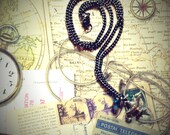 Aladdin Inspired Silver Genie Lamp Necklace