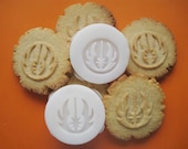 STAR WARS inspired JEDI Cookie Stamp recipe and instructions - make your own Star Wars cookies