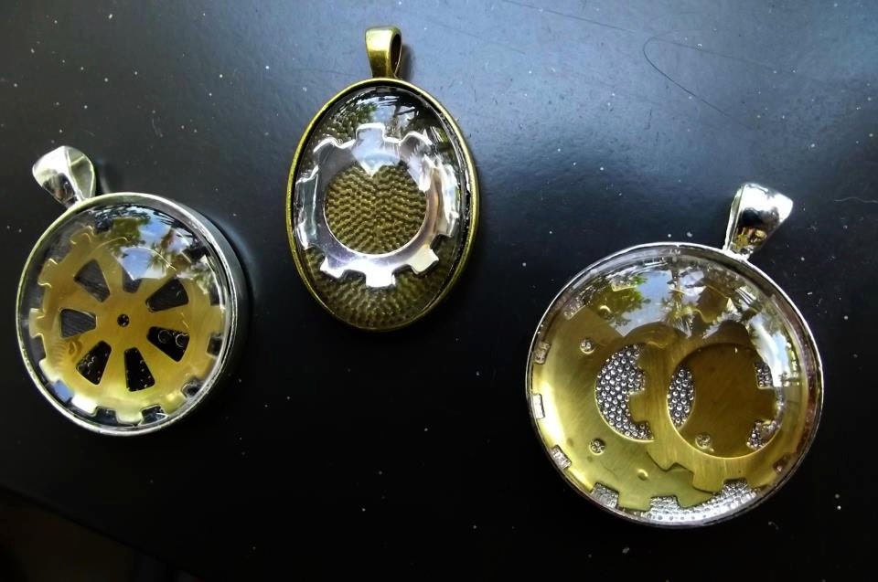 Steampunk necklaces