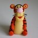 Fondant Tigger Inspired Cake, Cupcake Topper